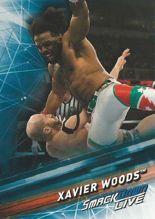 WWE Topps Smackdown 2019 Xavier Woods #55
