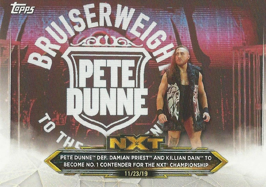 WWE Topps NXT 2020 Pete Dunne #60