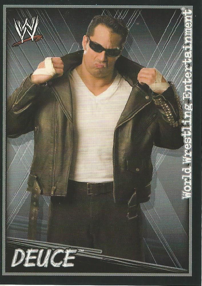WWE Topps Superstars Uncovered 2007 Sticker Deuce #160