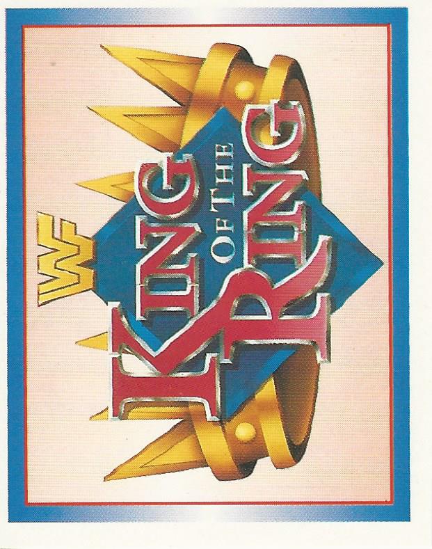WWF Merlin Stickers 1995 King of the Ring #160