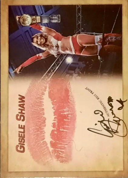 Gisele Shaw trading card PW Catalog