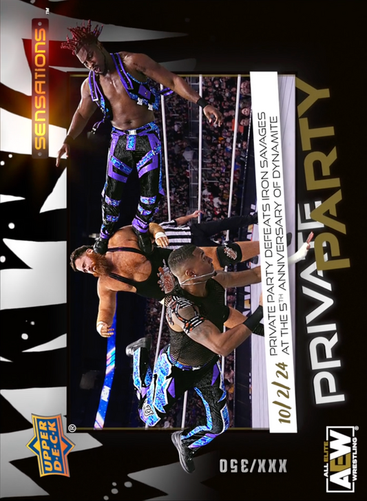 10/2/24 – Private Party – Private Party Defeats Iron Savages at the 5th Anniversary of Dynamite