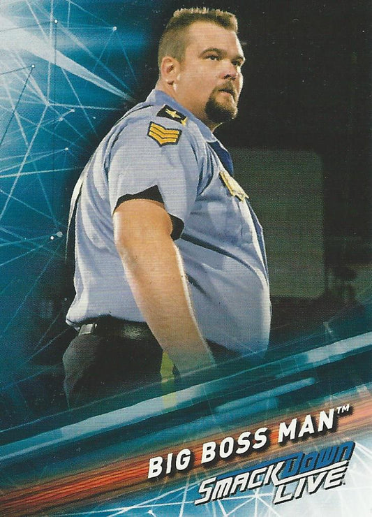 WWE Topps Smackdown 2019 Big Boss Man #63