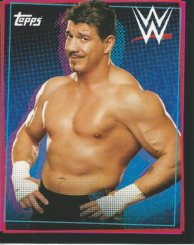 WWE Topps Road to Wrestlemania Stickers 2021 Eddie Guerrero #161