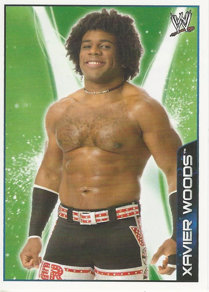 WWE Topps A-Z Sticker Collection 2014 Xavier Woods #161