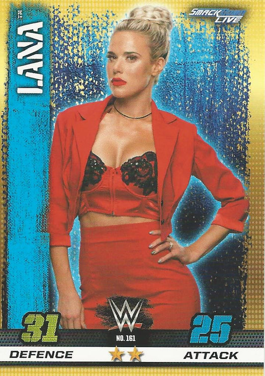 WWE Topps Slam Attax 10th Edition 2017 Lana #161
