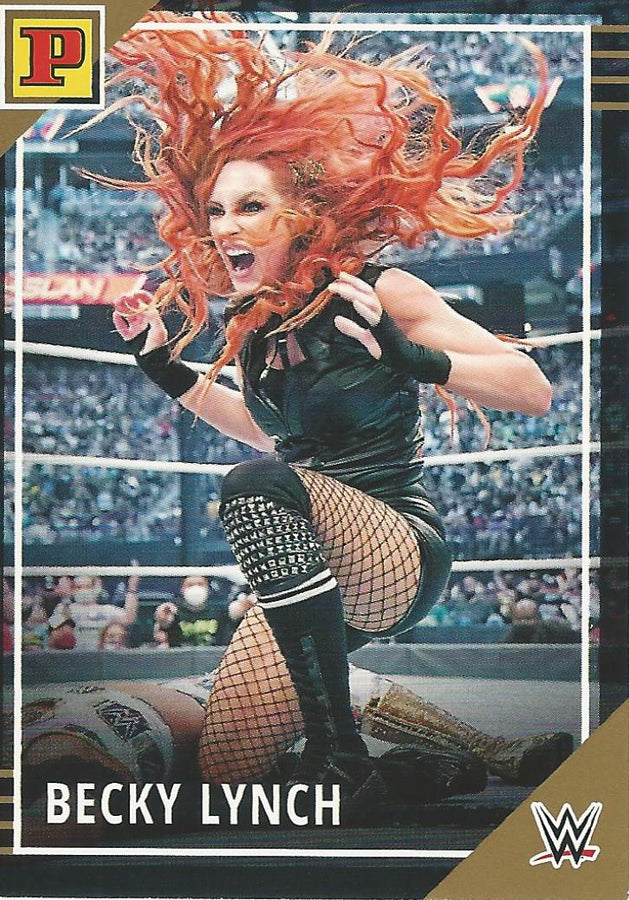 WWE Panini Debut Edition 2022 Becky Lynch Gold #28