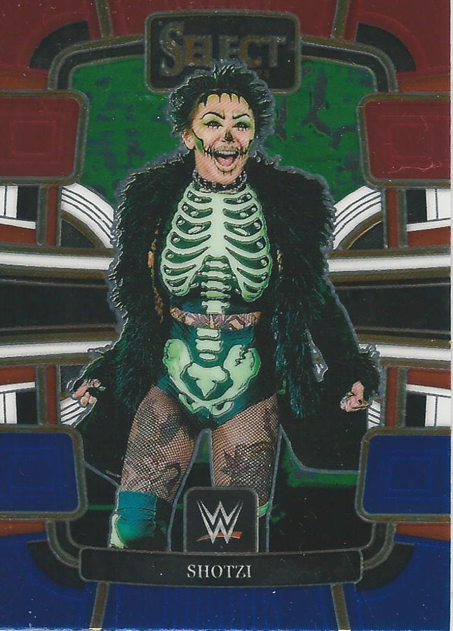 WWE Panini Select 2024 Blue/Silver/Red Shotzi #96