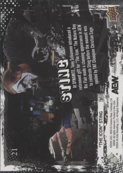 10/25/23 – RIC Flair Made a Surprise Appearance at Dynamite to Celebrate “the Icon” Sting