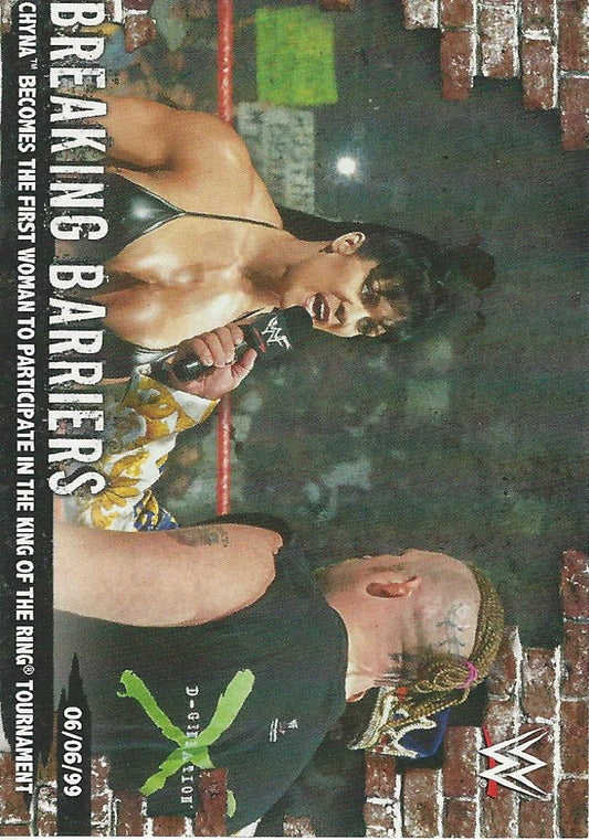 WWE Topps Women Division 2020 Chyna BB-2 trading card PW Catalog