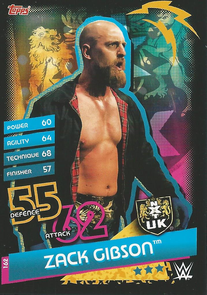 WWE Topps Slam Attax Reloaded 2020 Zack Gibson #162 NXT UK