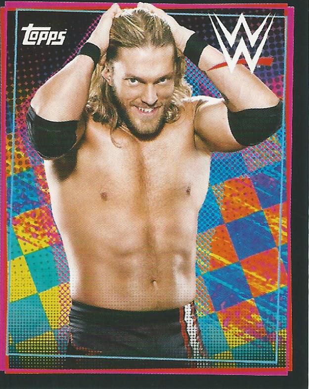 WWE Topps Road to Wrestlemania Stickers 2021 Edge #162