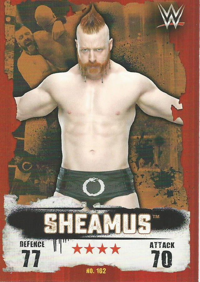 WWE Topps Slam Attax Takeover 2016 Sheamus #162