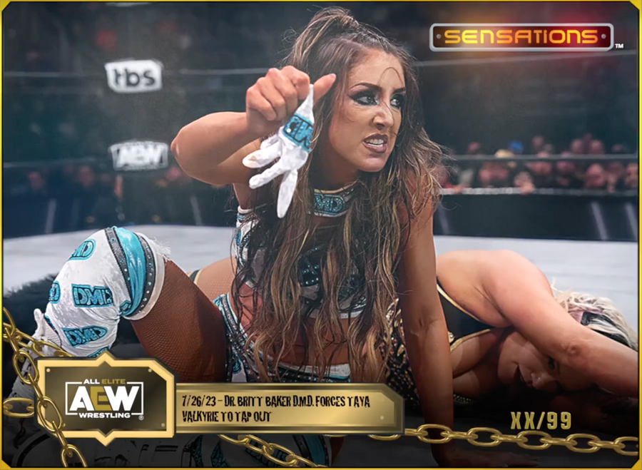 7/26/23 – DR. Britt Baker D.M.D. – DR. Britt Baker D.M.D. Forces Taya Valkyrie to TAP Out