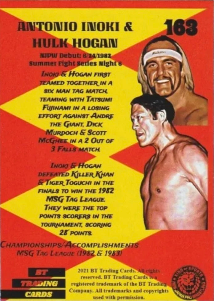 Antonio Inoki & Hulk Hogan