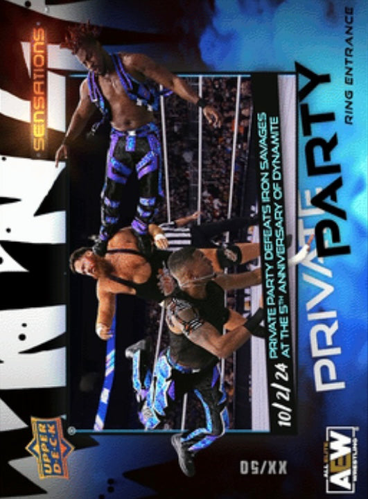 10/2/24 – Private Party – Private Party Defeats Iron Savages at the 5th Anniversary of Dynamite