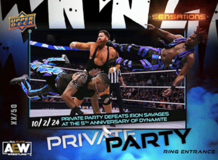10/2/24 – Private Party – Private Party Defeats Iron Savages at the 5th Anniversary of Dynamite