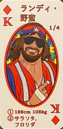 Randy Savage trading card PW Catalog