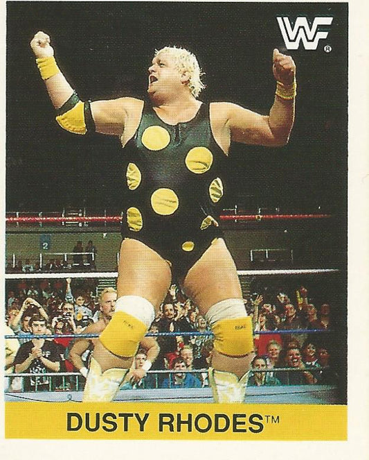 WWF Merlin Sticker Collection 1990 Dusty Rhodes #163