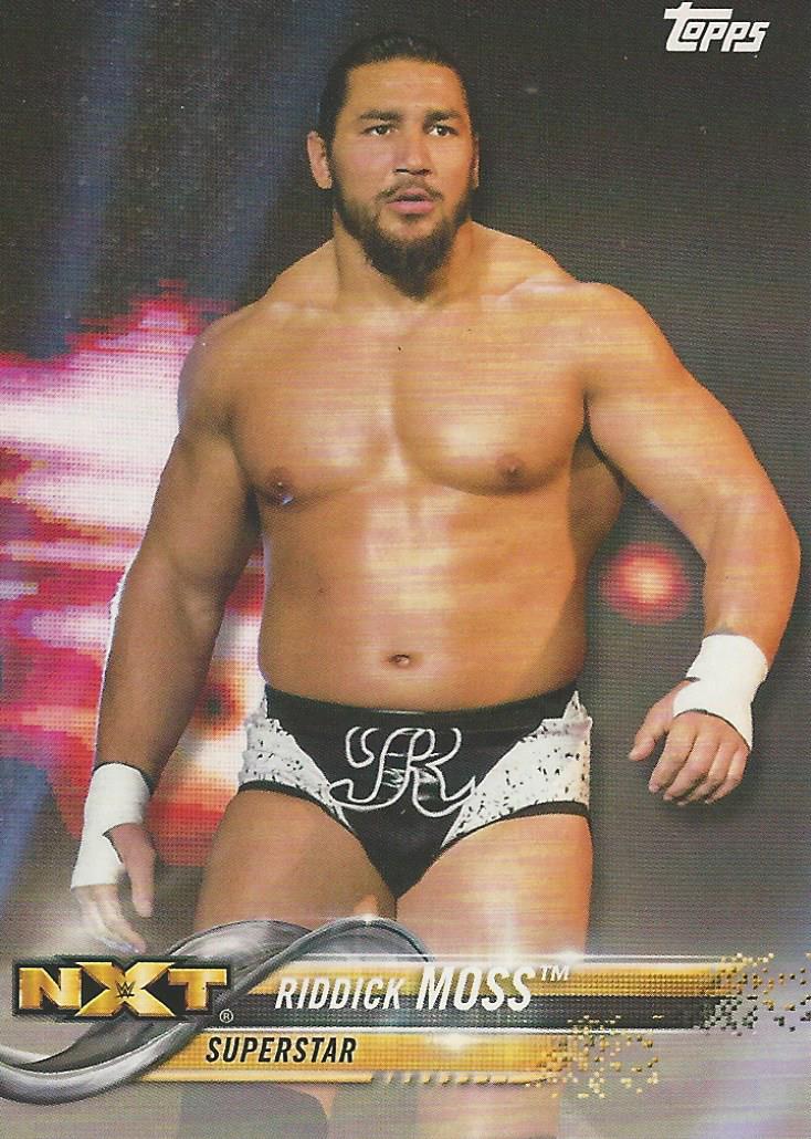 WWE Topps Then Now Forever 2018 Riddick Moss #163