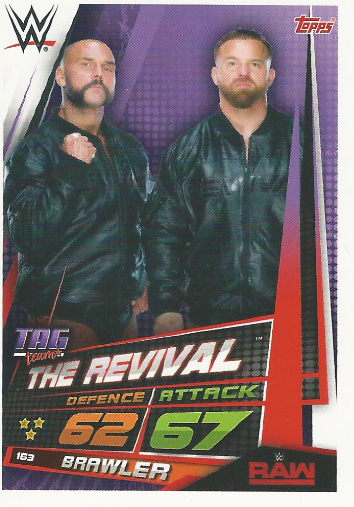 WWE Topps Slam Attax Universe 2019 The Revival #163