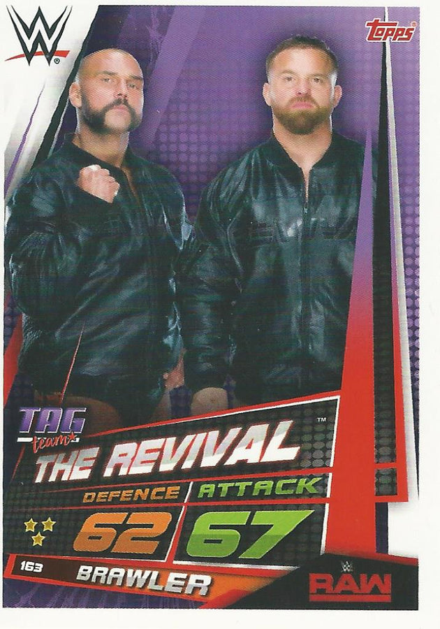 WWE Topps Slam Attax Universe 2019 The Revival #163