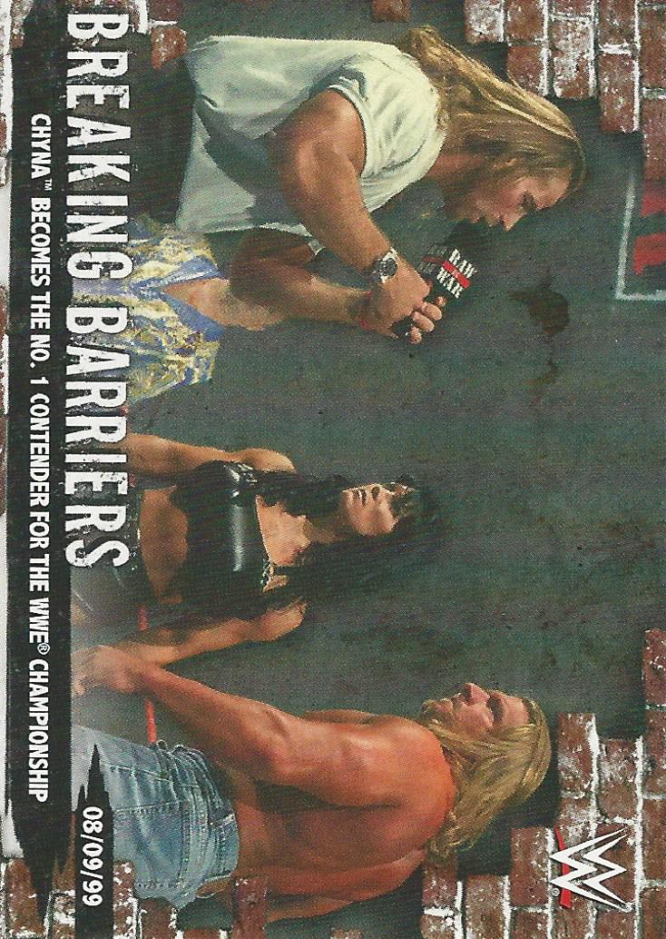WWE Topps Women Division 2020 Chyna BB-3 trading card PW Catalog