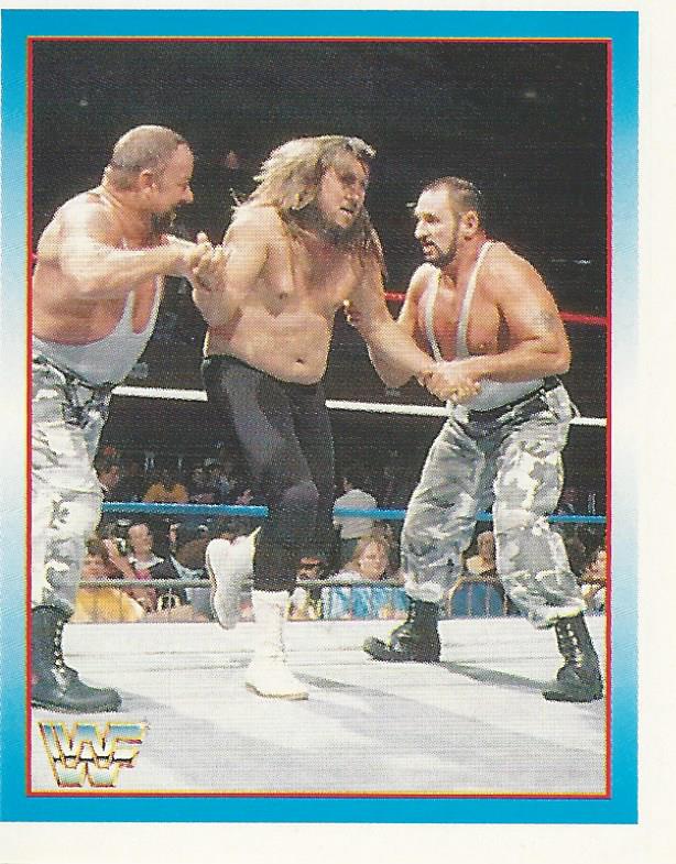 WWF Merlin Stickers 1995 Bushwhackers #163