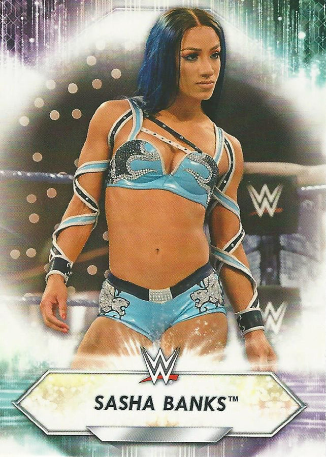 WWE Topps 2021 Sasha Banks #163