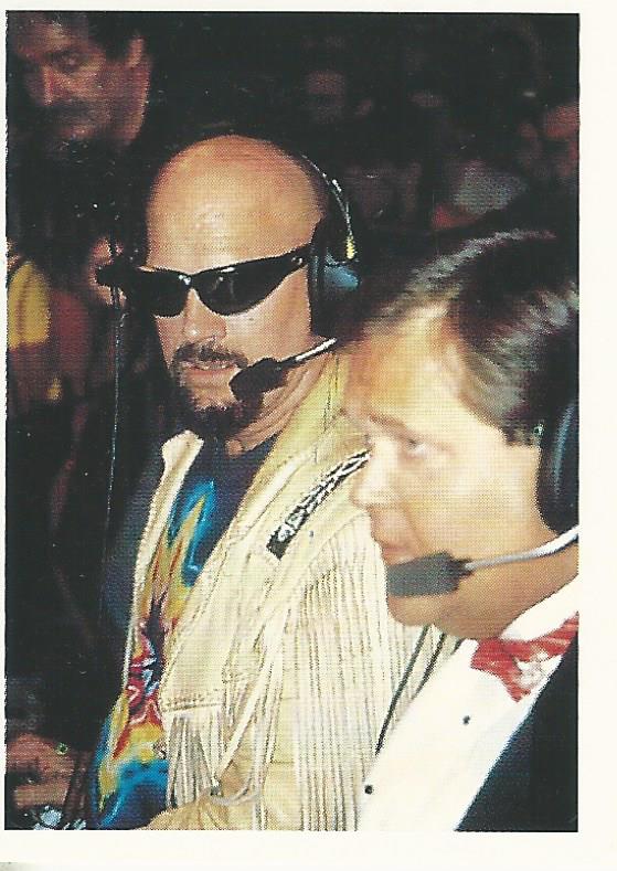WCW Euroflash 1992 Sticker Jesse Ventura #163