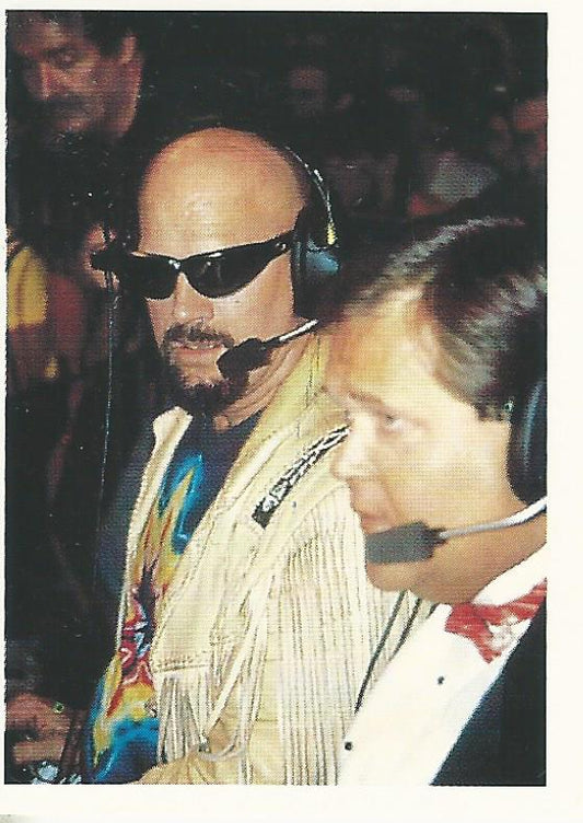 WCW Euroflash 1992 Sticker Jesse Ventura #163