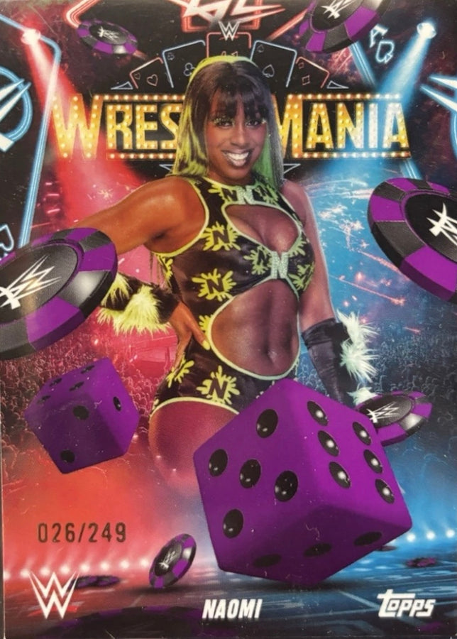 Naomi trading card PW Catalog