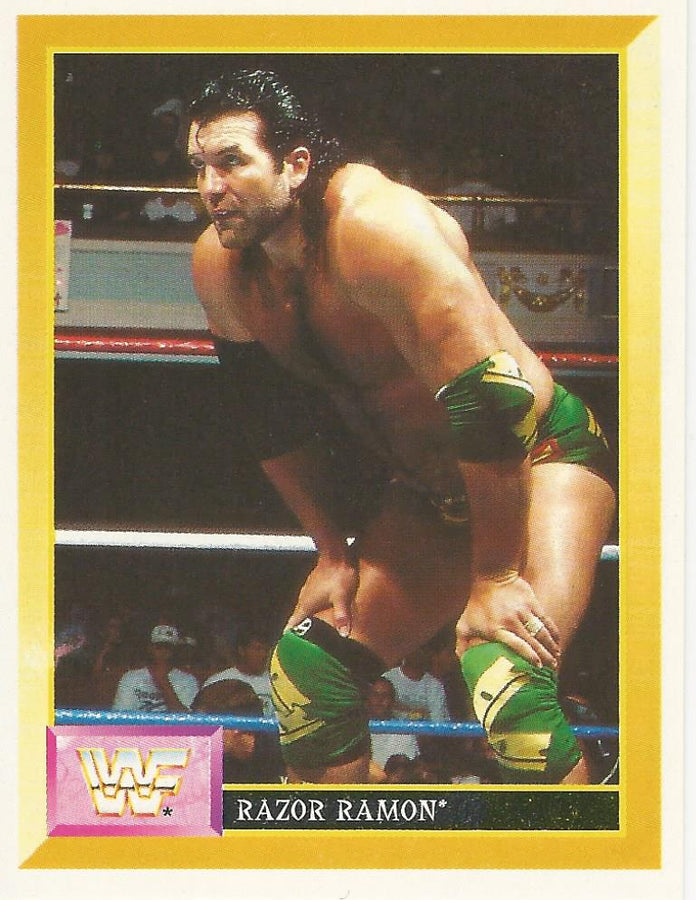 WWF Merlin Sticker 1994 Razor Ramon #164
