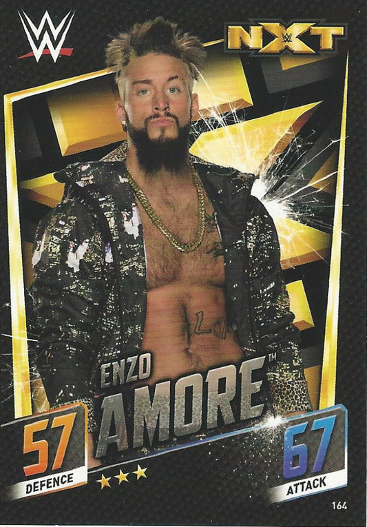 WWE Topps Slam Attax 2015 Then Now Forever Enzo Amore #164 NXT