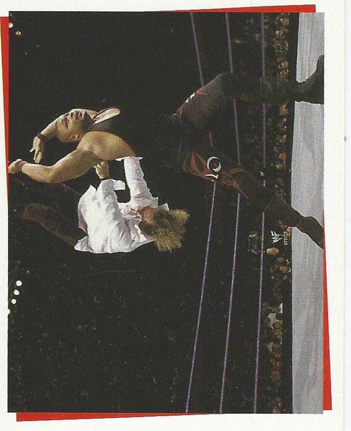 WWF Smackdown Stickers 2000 D-Lo Brown #164
