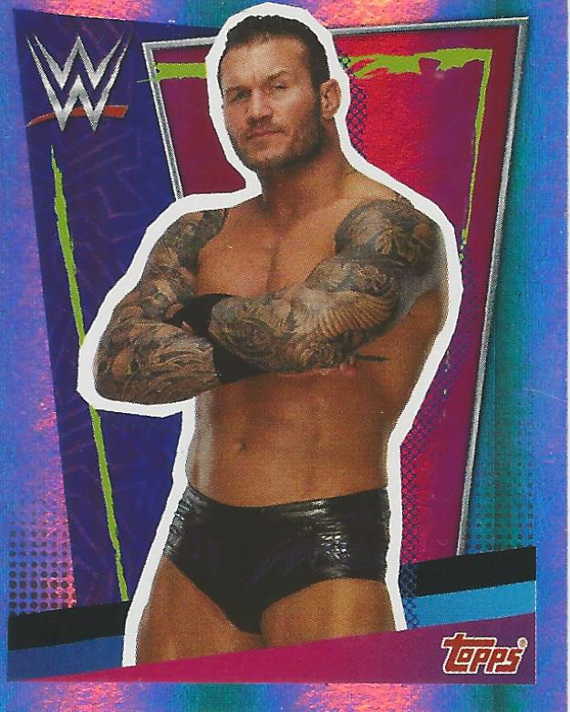 WWE Topps Road to Wrestlemania Stickers 2021 Randy Orton #164