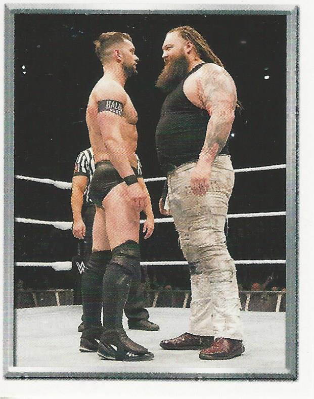 WWE Topps 2018 Stickers Finn Balor vs Bray Wyatt #164