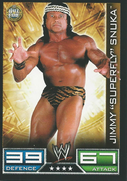 WWE Topps Slam Attax 2008 Superfly Jimmy Snuka #164