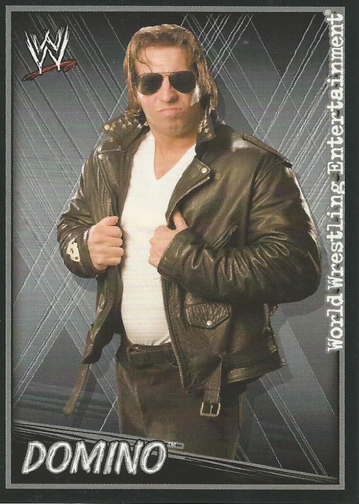 WWE Topps Superstars Uncovered 2007 Sticker Domino #164
