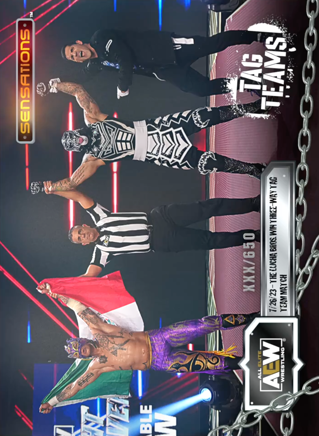 7/26/23 – the Lucha Bros. – the Lucha Bros. Win Three-Way TAG Team Match