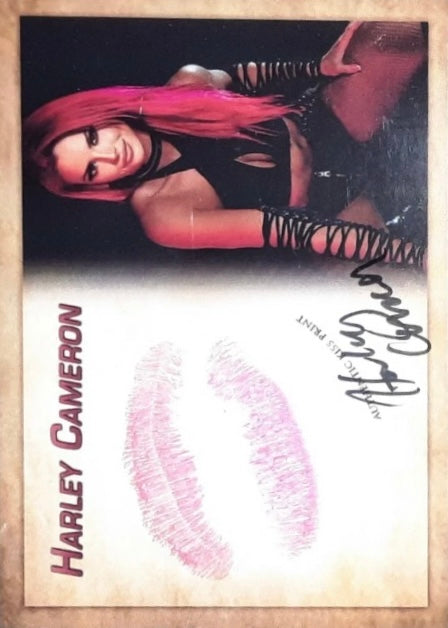 Harley Cameron trading card PW Catalog