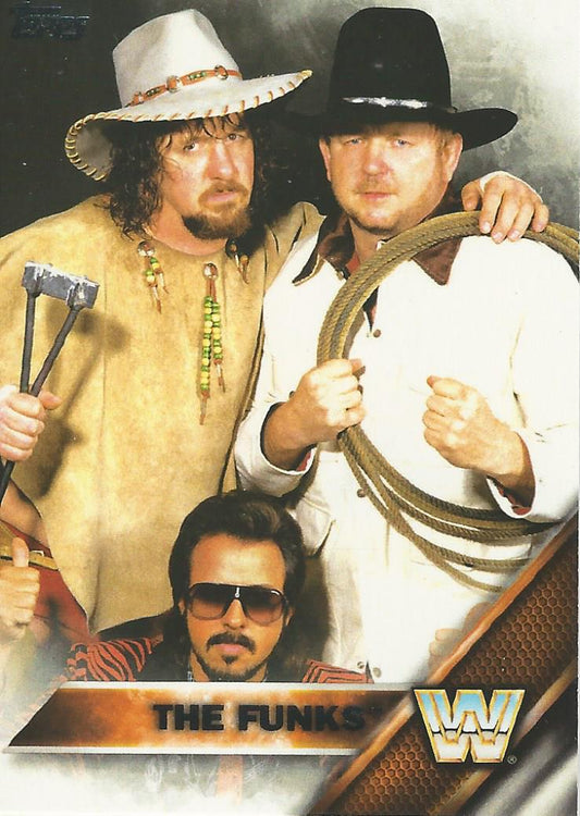 WWE Topps Then Now Forever 2016 The Funks #165