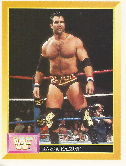 WWF Merlin Sticker 1994 Razor Ramon #165