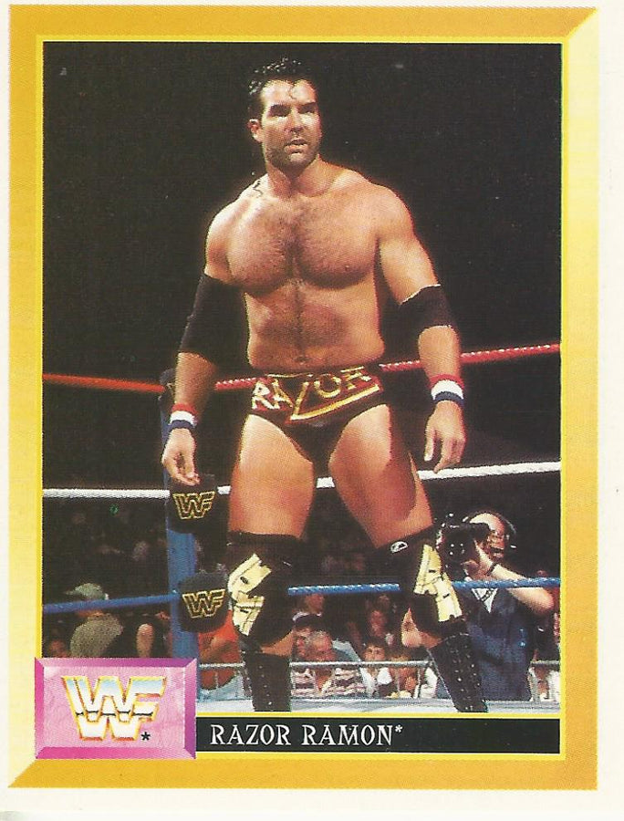 WWF Merlin Sticker 1994 Razor Ramon #165