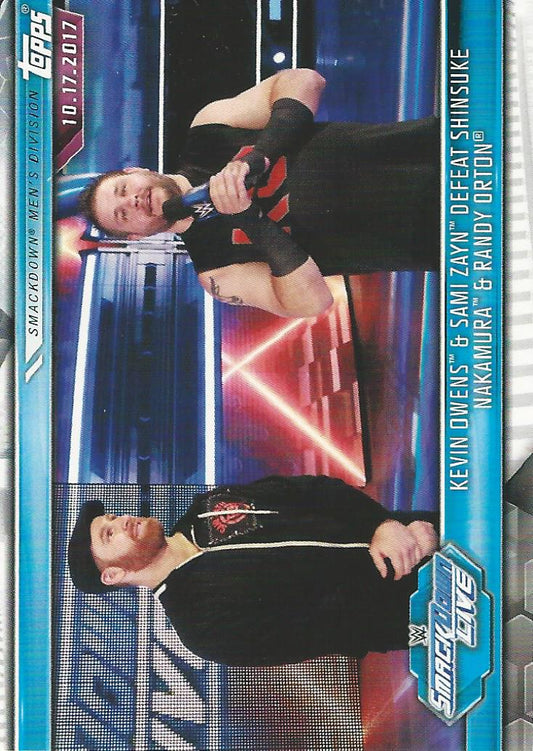 WWE Topps Champions 2019 Kevin Owens and Sami Zayn #65
