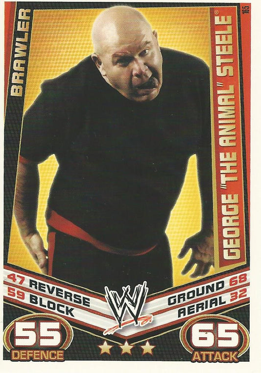 WWE Topps Slam Attax Rebellion 2012 George The Animal Steele #165