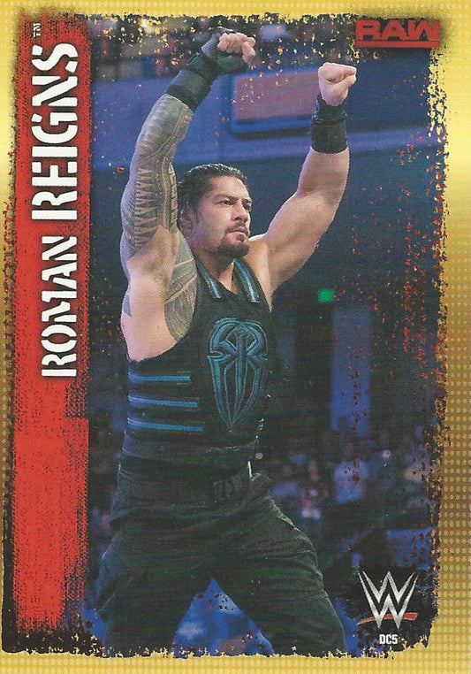 WWE Topps Slam Attax 10th Edition 2017 Roman Reigns DC5