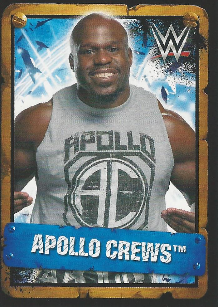 WWE Topps Stickers 2017 Apollo Crews #165