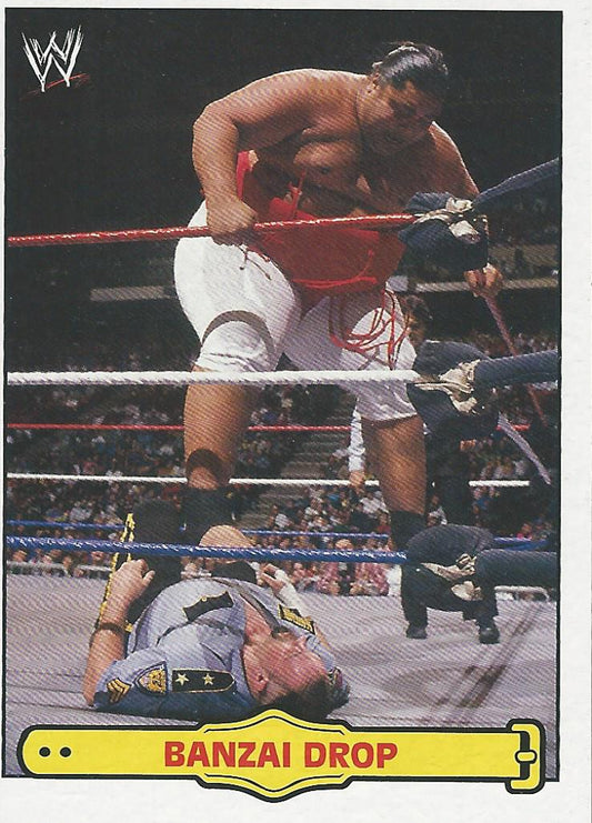 WWE Topps Heritage 2012 Yokozuna 45 of 55 trading card PW Catalog