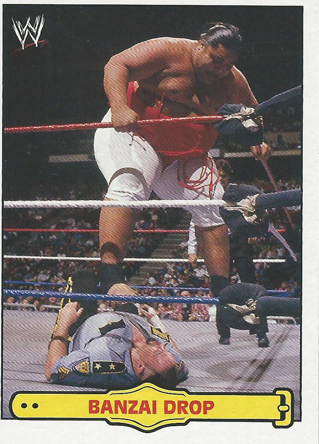 WWE Topps Heritage 2012 Yokozuna 45 of 55 trading card PW Catalog